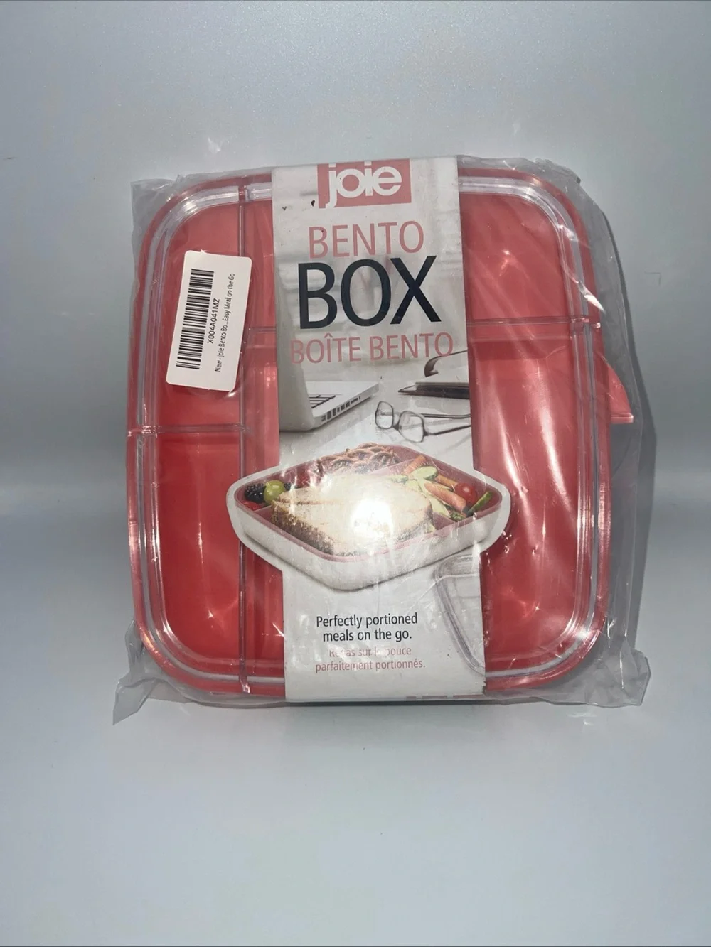 Joie Bento Box - Pink and White Meal Container